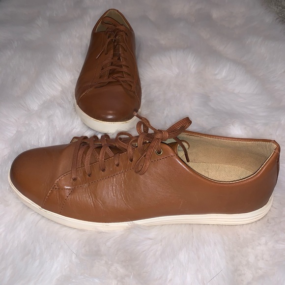 Cole Haan. Men'sGrand Crosscourt II Sneakers,Brown - Picture 4 of 6